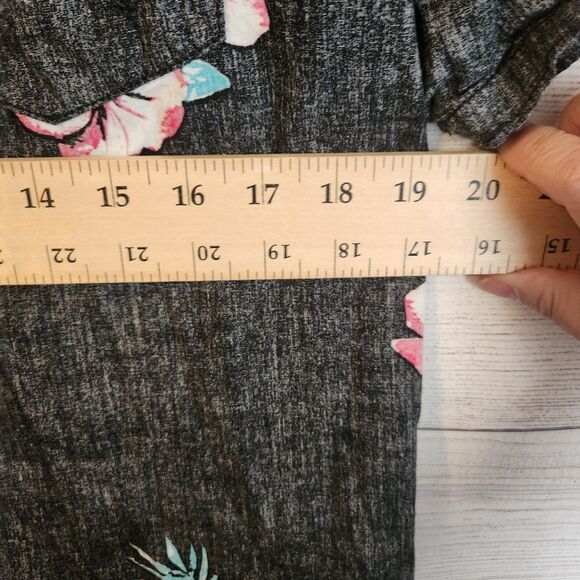 Urban Pipeline large boys floral black beach coastal 100% cotton shirt - Picture 4 of 7